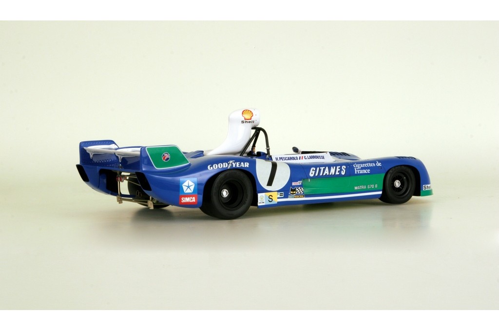 SPARK 18LM74 MATRA SIMCA Shell MS670B LM74 n°7 Vainqueur 24H