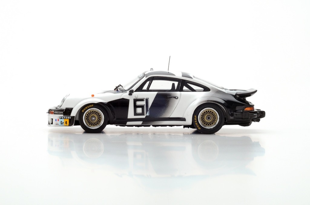 Miniature Porsche 934 1980 1/43 Spark No.90 24h Le Mans 1980 /P