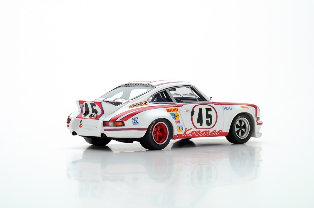 Spark 1:43 Porsche 911 Carrera RSR #73 24h LeMans 1974
