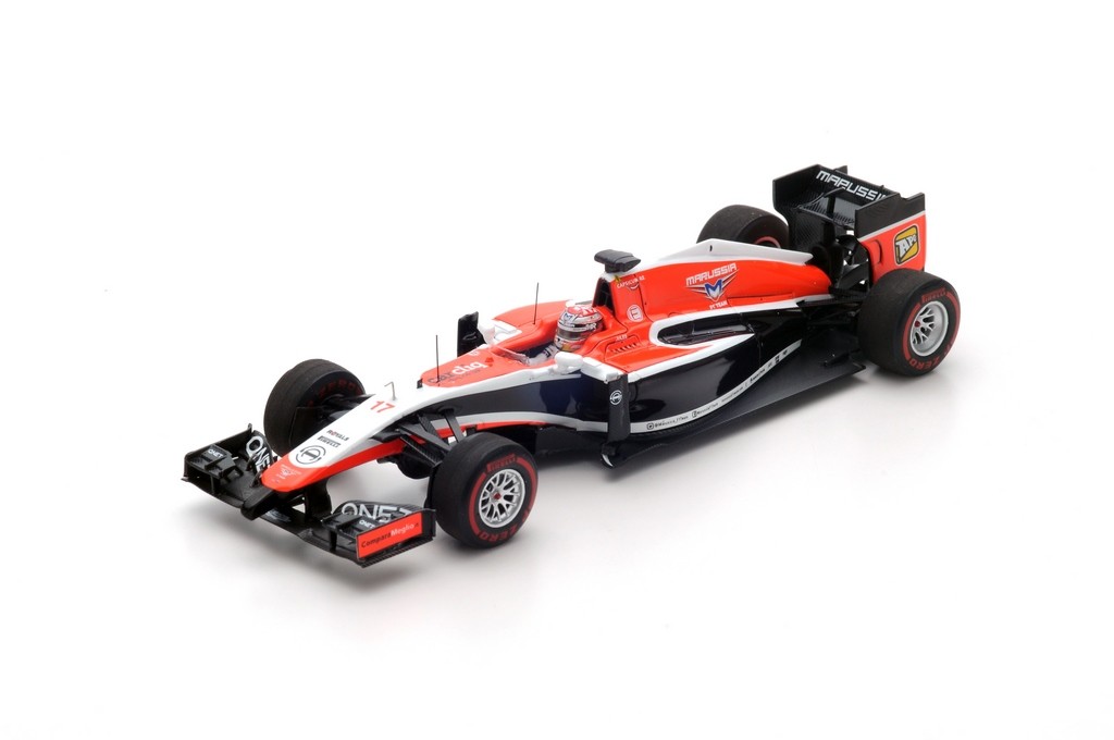 SPARK SP176 MARUSSIA MR03 9ème GP Monaco 2014- Jules Bianchi (1/43