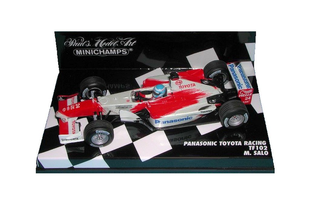 MINICHAMPS 400020024 TOYOTA TF102 SALO 1.43 - Boutique Auto Moto