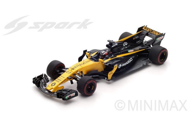 Spark - Sport F1 RS17 Bahrein GP 2017 Renault Véhicule Miniature