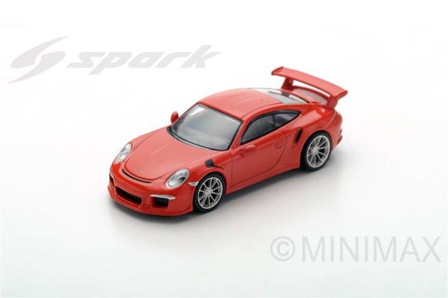 SPARK Y071 PORSCHE 911 GT3 RS 2016 Lava Orange - Boutique Auto