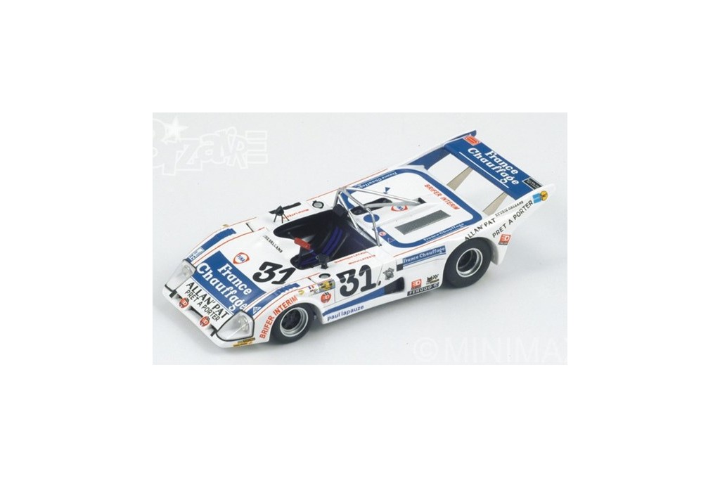 BIZARRE MINIMAX 1/43e LOLA T297 BMW N31 LE MANS 1979 REF BZ173