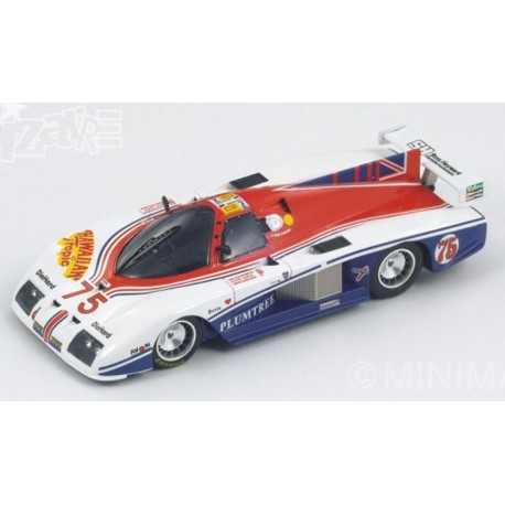 GEBHARDT 843 Group C2 Le Mans 1986. ADA team. Original 2 sided poster 23 x16