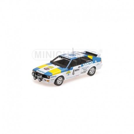 MINICHAMPS 155821105 Audi Quattro - Winner Swedish Rally 1982 1.43