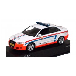 MINICHAMPS 400014490 AUDI A4 POLICE LUXEMBOURG 1.43