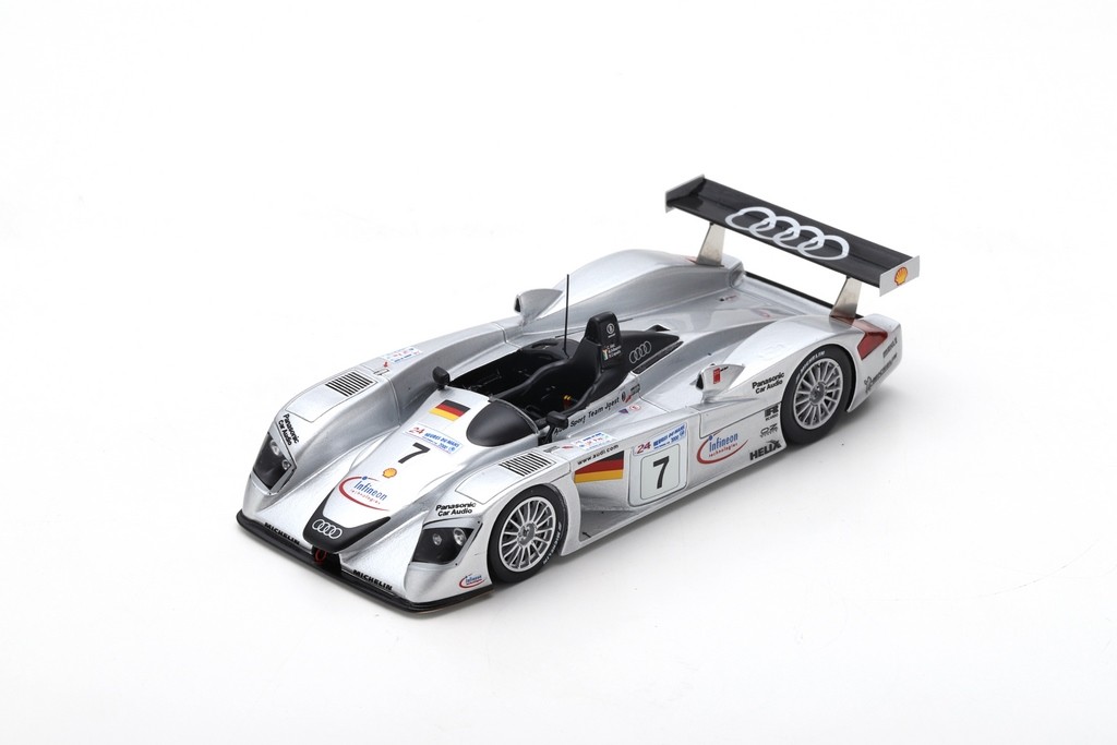 Miniature Spark 1/43 Audi R8 #7 3e Le Mans 2000 - Alboreto Capello Abt - S3699 Neuve