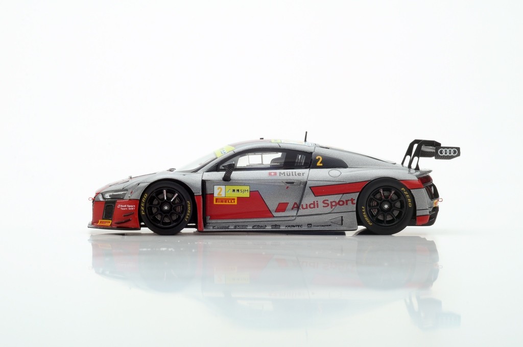 Audi R8 LMS 1 2ème FIA GT World Cup Macau 2017 Robin Frijns Spark 18SA014 - Miniatures Autos Motos Audi R8 LMS 1 2ème FIA GT World Cup Macau 2017 Robin Frijns Spark 18SA014 - Miniatures Autos Motos