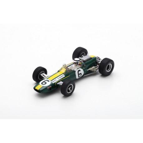 Miniature Spark Lotus 21 N°25 - GP Mexique 1962, Jim Hall - échelle 1/43, Résine, Précommande