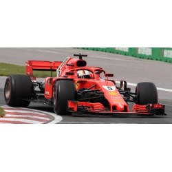 LOOKSMART LS18F1015 FERRARI Scuderia SF71H N°5 Vainqueur GP Canada 2018 Sebastian Vettel