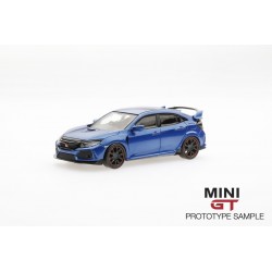 MINI GT MGT00002-L HONDA Civic Type R(FK8) Aegean Blue (LHD)