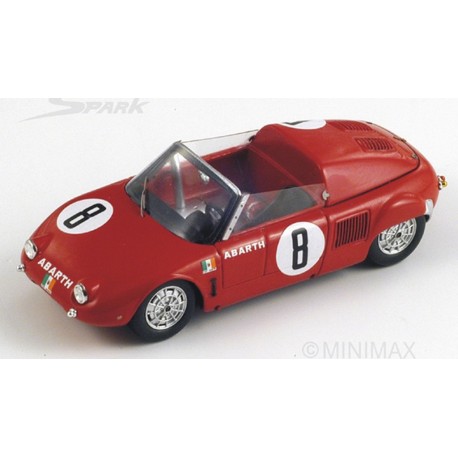 Miniature Spark 1/43 Abarth Fiat 700S N°51 - Le Mans 1962, Collection