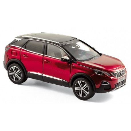 Peugeot 3008 GT 2014 Noir – NOREV Miniature 1/43 – Collection Neuve Sous Boîte