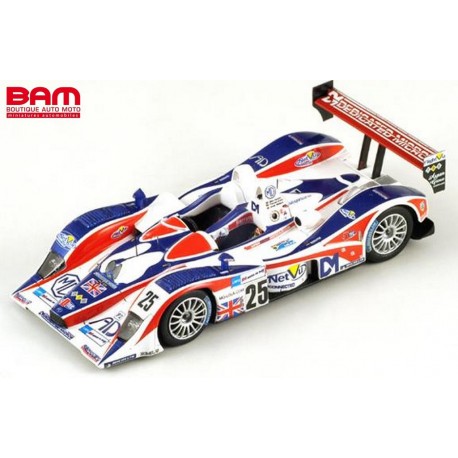 Spark 1/43 - MG Lola EX265 AER RML N°25 - Mike Newton, Le Mans 2008 (prévente)