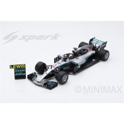 SPARK 18S355 MERCEDES-AMG Petronas Motorsports N°44 GP Mexique 2018 F1 W09 EQ Power+ Lewis Hamilton 2018 Champion du monde 2018