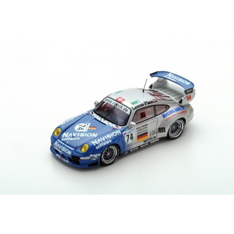 SPARK S5514 PORSCHE 911 GT2 N°74 24H Le Mans 1997- A. Ahrle- B. Eichmann- A. Pilgrim