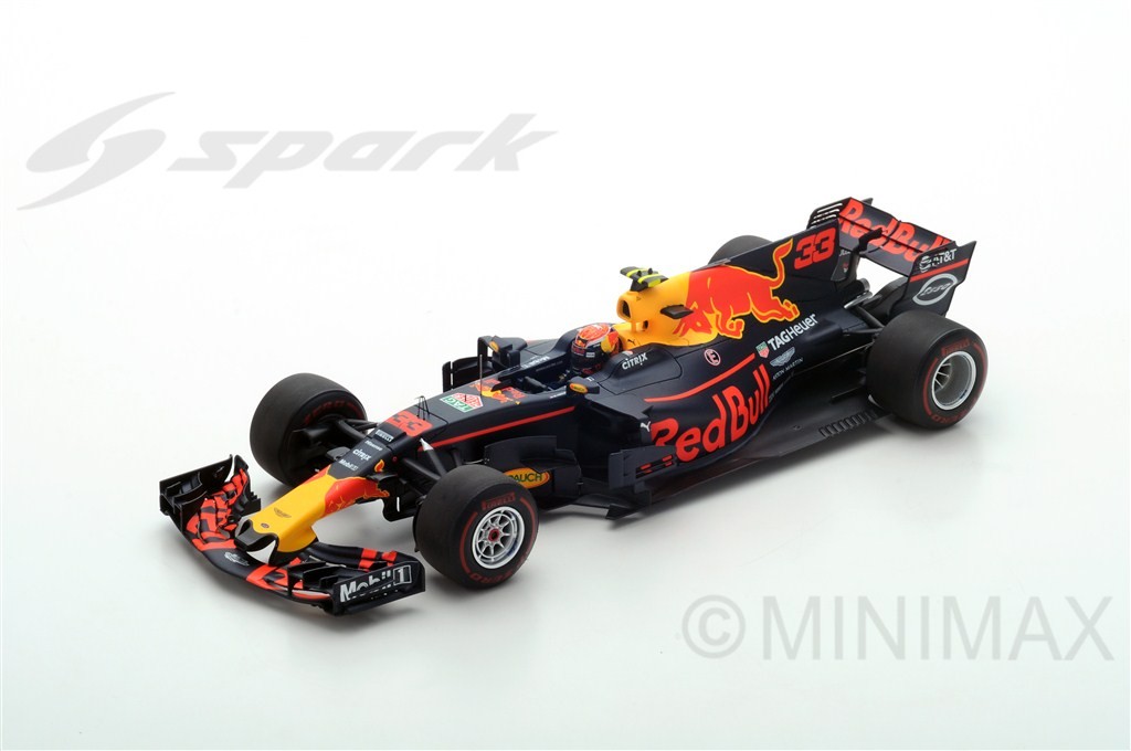 SPARK 18S311 RED BULL Racing N°33 Vainqueur GP Malaisie 2017 -TAG