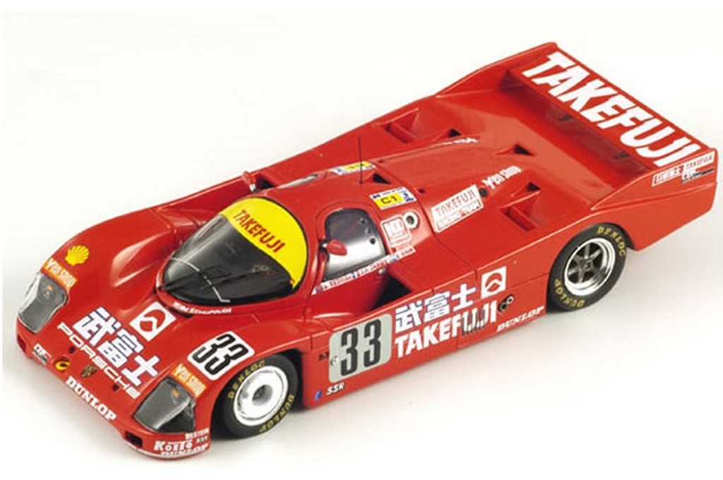 PORSCHE 962 C Takefuji N°33 10ème LM88 B - Boutique Auto