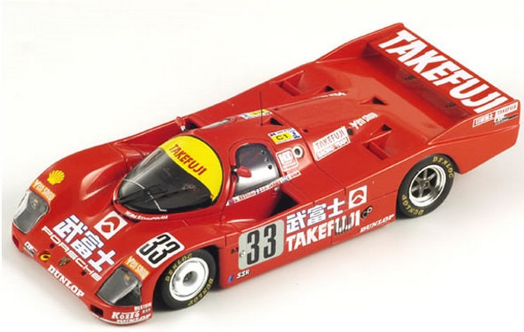 トミカ FROM A RACING PORSCHE962C 1/43 ONYX Porsche 962 C Car #6