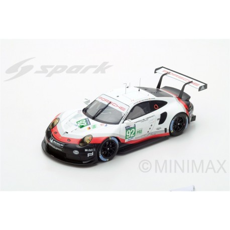 SPARK 18S330 PORSCHE 911 RSR N°92 - Porsche GT Team- Le Mans 2017 - 