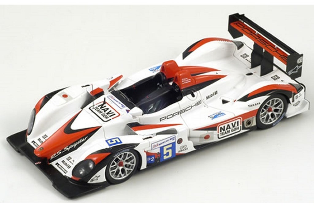 Norev ポルシェRS Spyder Team Goh 2009年ルマン24 PORSCHE RS Spyder Navi Team Goh N°5 LM09 - Boutique Auto Moto / SPARK