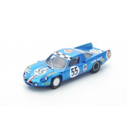 S4375 ALPINE A210 n°55 14ème Le Mans 1968- J.-C. Andruet - J.-P. Nicolas