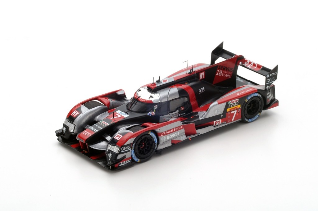 1/18 Audi R18 2016 ７号車 スパークモデル SPARK S5147 AUDI R18 HY N°7 2ème 6 Heures Bahrain 2016 -Dernière
