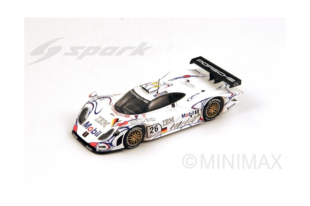 SPARK 87LM98 PORSCHE 911 GT1 N°26 Vainqueur 24H Le Mans 1998