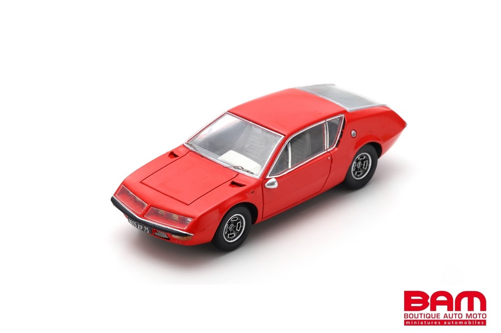MILEZIM By Spark Z0046 ALPINE A310 ROUGE 1972 (1/43