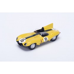 JAGUAR D N°16 4ème Le Mans 1957
