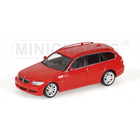 MINICHAMPS 431024111 BMW 3 SERIES TOURING 2005 ROUGE 1.43