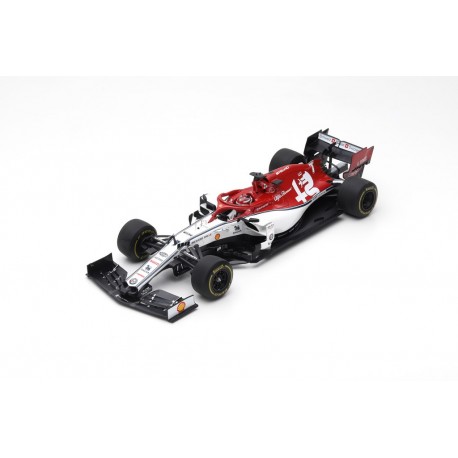 SPARK 18S452 SAUBER Alfa Romeo Racing F1 Team N°7 Course à déterminer 2019 Alfa Romeo Racing C38 Kimi Räikkönen 1.18