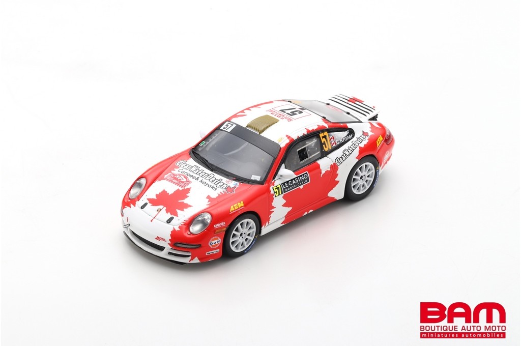 Porsche 911 997 Carrera Rgt #57 Rally Montecarlo 2019 I.Crerar SPARK 1:43 S5989