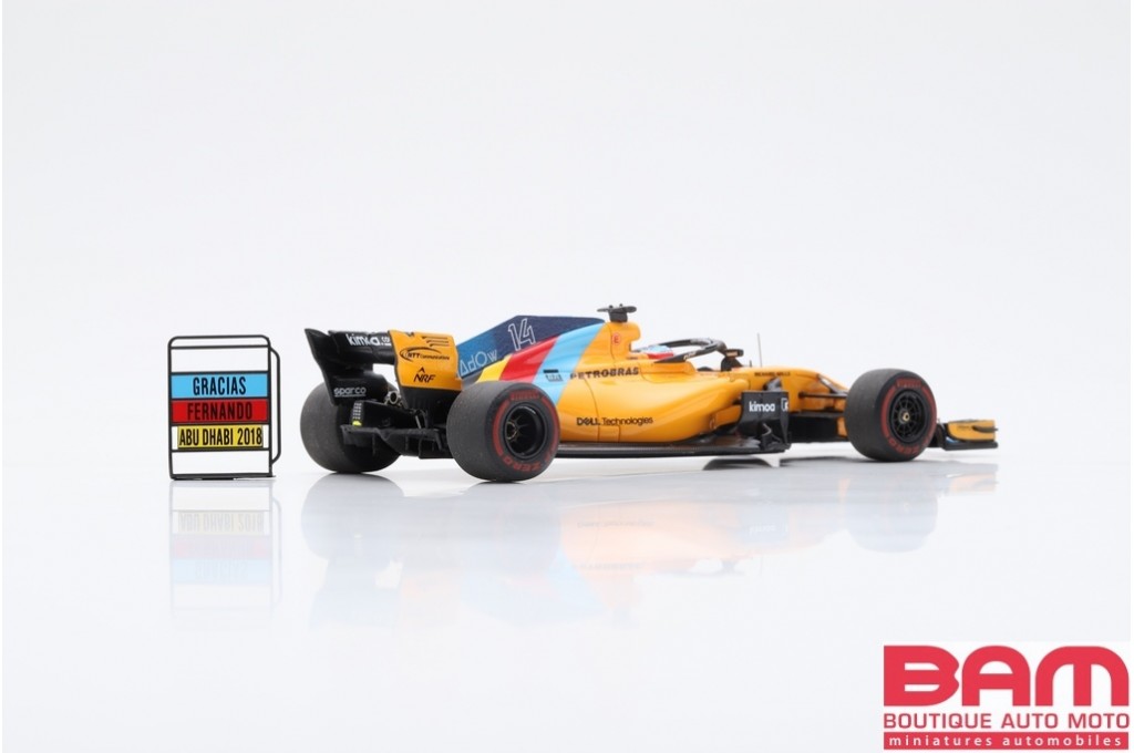 1/43 Spark Formula 1 F1 Alonso McLaren MCL33 Australian GP