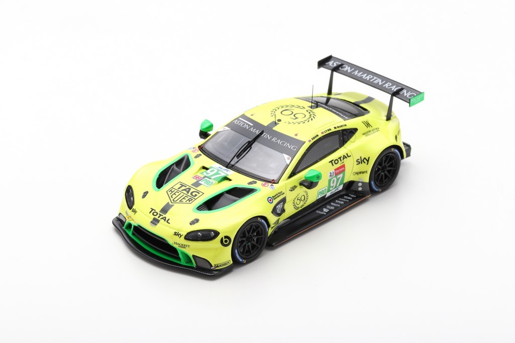 Aston Martin Vantage GTE N°989 Le Mans 2017 – Spark 1/43, Bon état