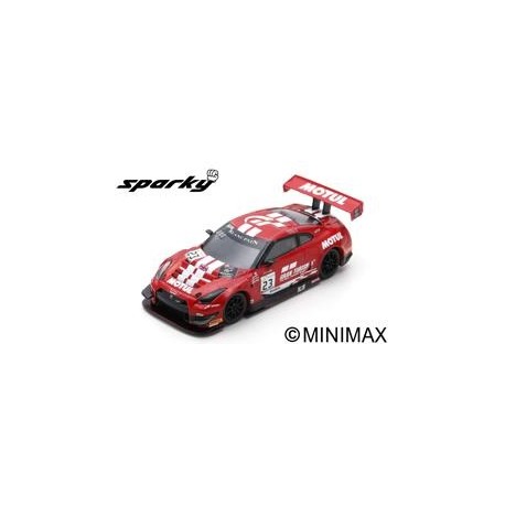 SPARK Y128 NISSAN GT-R Nismo GT3 N°23 GT SPORT MOTUL Team RJN 7ème 24H SPA 2018 M. Parry - A. Buncombe - L. Ordonez