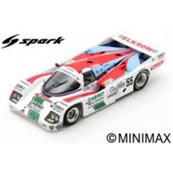 SPARK S7510 PORSCHE 962C N°55 24H Le Mans 1986 P. Alliot - P. Romero - M. Trollé