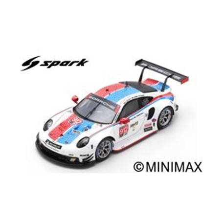 SPARK US072 PORSCHE 911 RSR N°912 Porsche GT Team 24H Daytona 2019 E. Bamber - L. Vanthoor - M. Jaminet (500ex)