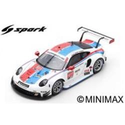 SPARK US073 PORSCHE 911 RSR N°911 Porsche GT Team 24H Daytona 2019 P. Pilet - N. Tandy - F. Makowiecki (500ex)