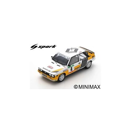 SPARK S5568 RENAULT 11 Turbo N°4 2ème Rally Portugal 1987-J. Ragnotti - G. Thimonier