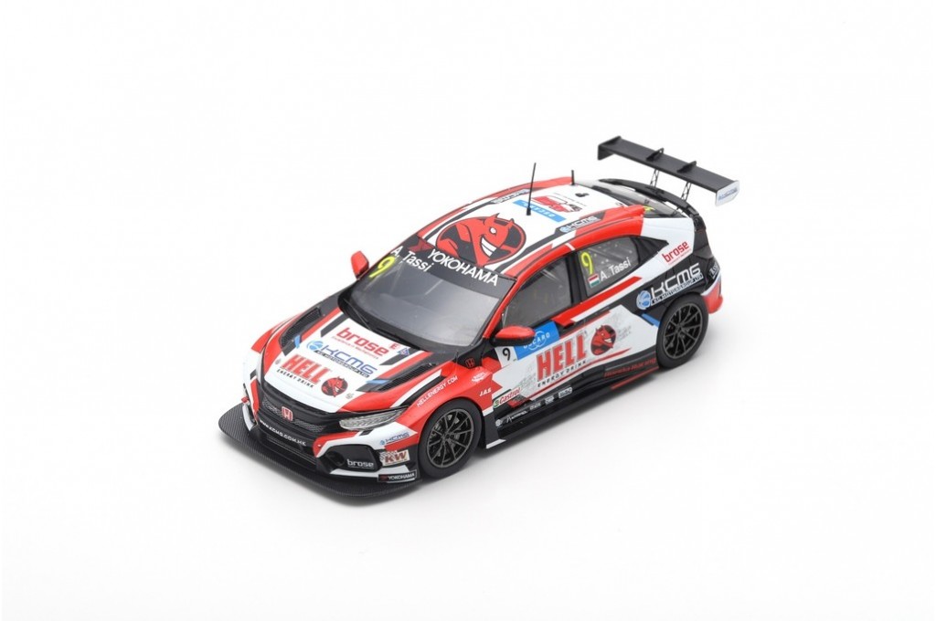 Spark 1:43 Model Car Die Cast Honda Civic TCR Winner 24H