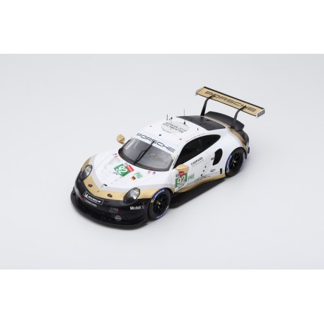 SPARK 18S435 PORSCHE 911 RSR N°92 Porsche GT Team 24H Le Mans 2019 M. Christensen - K. Estre - L. Vanthoor (1/18)