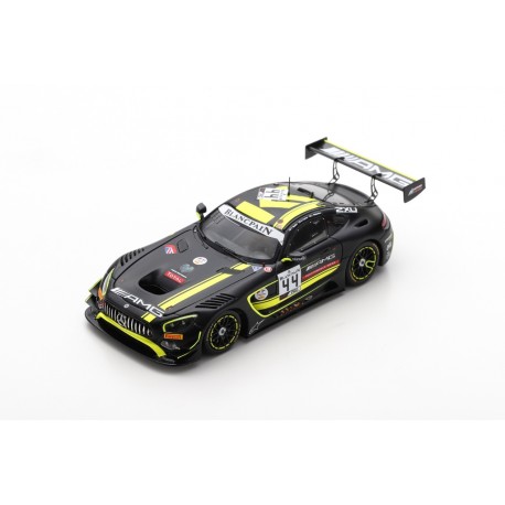 SPARK SB264 MERCEDES-AMG GT3 N°44 Mercedes-AMG Team Strakka Racing 24H Spa 2019 T. Vautier - L. Williamson - G. Paffett (300ex)