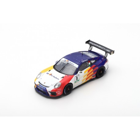 SPARK SI009 PORSCHE 911 GT3 CUP N°8 Dinamic Motorsport Vainqueur Monza -Porsche Carrera Cup Italie 2019 -