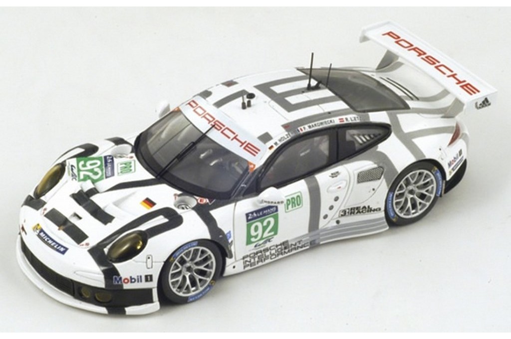 Diecast Model Cars Porsche 991 R 1/18 Spark R No.91 Team Manthey 24h Le Mans 2014 Spark 2015 06 04 11 06 Mv