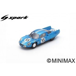 SPARK S5477 ALPINE A210 No.55 24H Le Mans 1966-A. de Cortanze - J-P. Hanrioud
