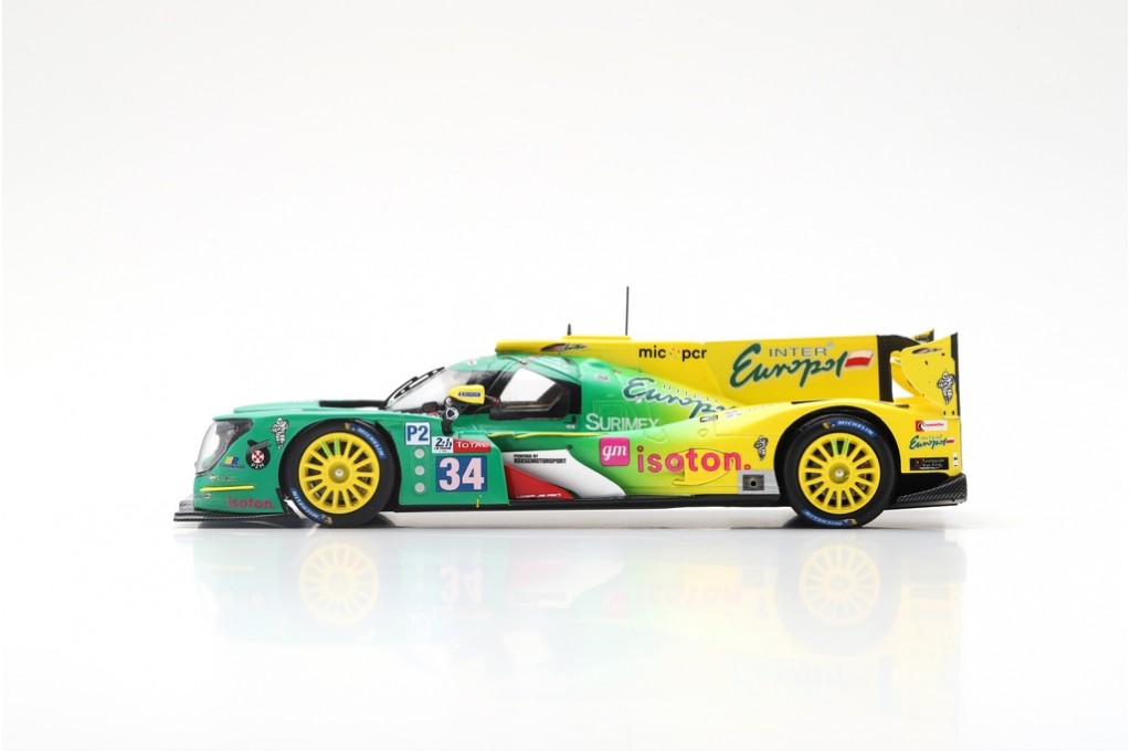 Spark S7918 Ligier Js P217 Gibson N 34 Inter Europol Competition 24h Le Mans 2019 J Smiechowski J Winslow N Moore 1 43 Boutique Auto Moto Spark