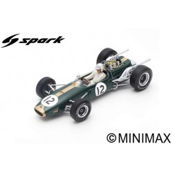 SPARK 18S505 BRABHAM BT19 N°12 Vainqueur GP France 1966 Jack Brabham