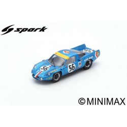SPARK S5474 ALPINE A210 N°56 24H Le Mans 1968- J-L. Marnat - J-F. Gerbault